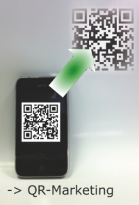 QR Code mit Smartphone einscannen